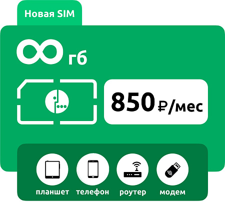 SIM-карта Мегафон 850 Урал